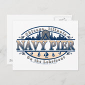 ネイビーピアシカゴ ポストカード (正面/裏面)