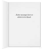 ネイビーピア観覧車グリーティングカード (内側 (右))