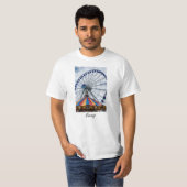 ネイビーピア観覧車 Tシャツ (正面フル)