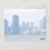 ネイビーピア – シカゴイリノイ ポストカード (裏面)