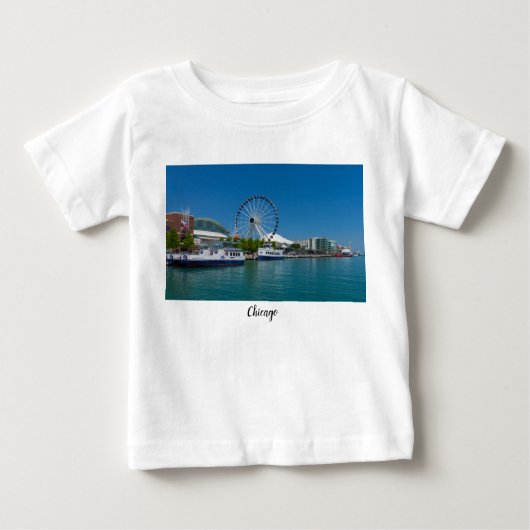 ネイビーピア ベビーTシャツ (正面)