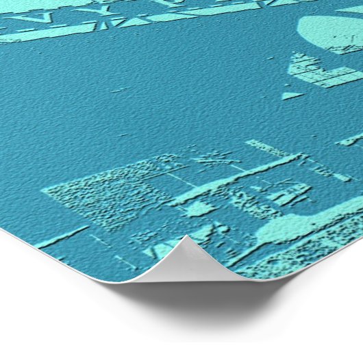 ネイビーピア ポスター (角)