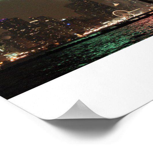 ネイビーピア ポスター (角)