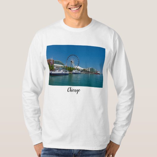 ネイビーピア Tシャツ (正面)