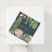 ネイビーピンクフローラ砂漠のサボテンの葉ありがとう フェイバータグ (インサイチュ)