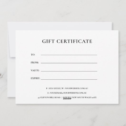 ネイビーピンクブルーリースギフト券カード シーズンカード (裏面)