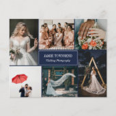 ネイビーフォトコラージュプロフェッショナル写真家 チラシ (正面)