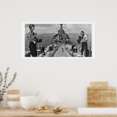 ネイビーフォトジェクトアットワーク ポスター (キッチン)