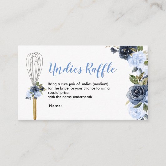 ネイビーフローラがウインディーズラッフル遠くにに早口で登場 エンクロージャーカード (正面)