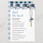 ネイビーフローラすぐにウィスキッドにゲストゲームを見つける (正面/裏面)