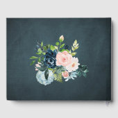 ネイビーフローラダイヤモンドプリンセスティアラキンセアニェラ ゲストブック (裏面)