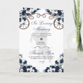 ネイビーブルウエスタンチャロキンセニェラプログラム 招待状 (裏面)