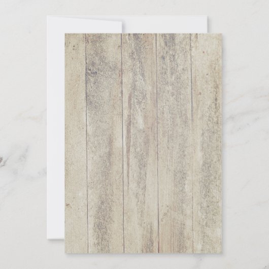 ネイビーブルーいかり素朴航海の誕生日 招待状 (裏面)