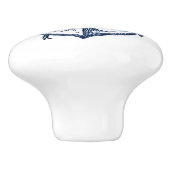 ネイビーブルーいかり セラミックノブ (側面)