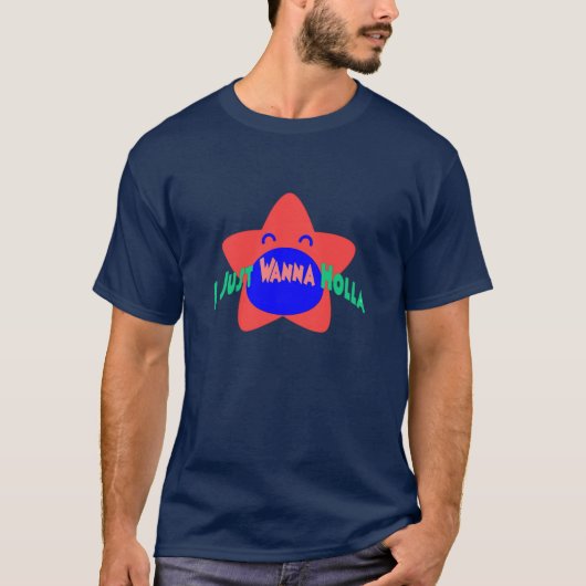 ネイビーブルーで叫ぼう Tシャツ (正面)