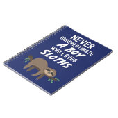 ネイビーブルーとってもキュートなスローギフト 赤ちゃん 男の子 キッズ ノートブック (左側)