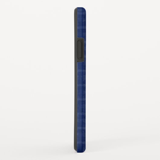 ネイビーブルーとグレープレイドケースメイトiPhoneケース Case-Mate iPhoneケース (裏面/右)