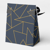 ネイビーブルーとゴールデン フェイバーボックス (裏面サイド)