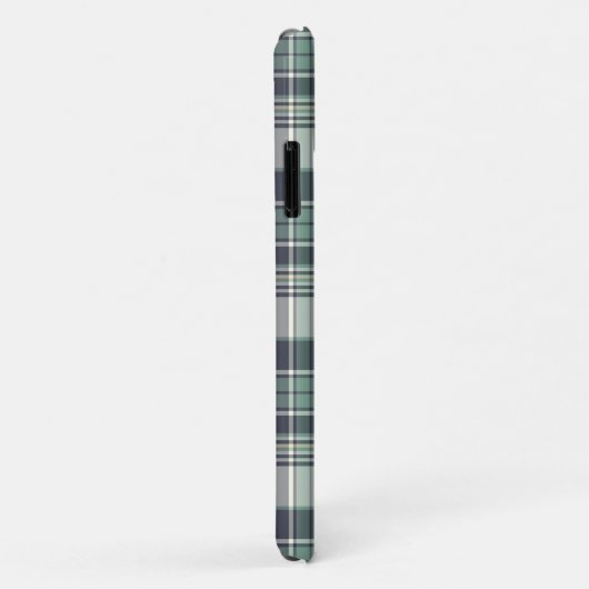 ネイビーブルーとシーフオム海岸用救護具 Case-Mate iPhoneケース (裏面/右)