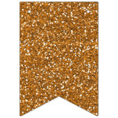 ネイビーブルーとフェイク金ゴールドグリッターハッピーバースデー バンティングフラッグ (第1の旗)