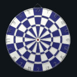 ネイビーブルーとホワイト ダーツボード<br><div class="desc">ネイビーブルーとホワイトダーツボード</div>