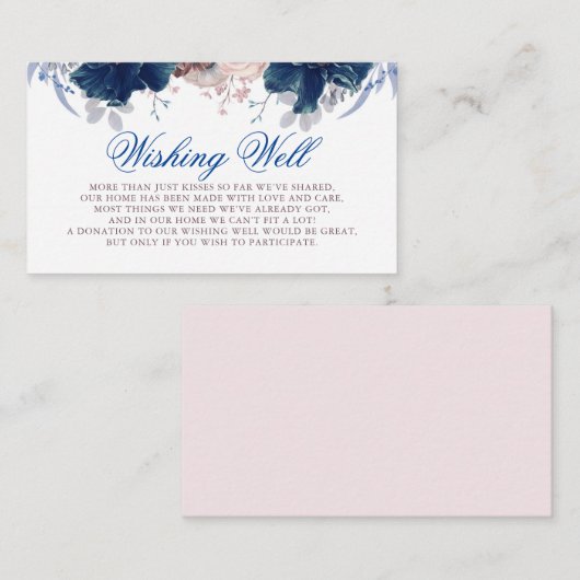 ネイビーブルーとメイヴの願い エンクロージャーカード (正面/裏面)