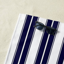 ネイビーブルーと白ストライプの色