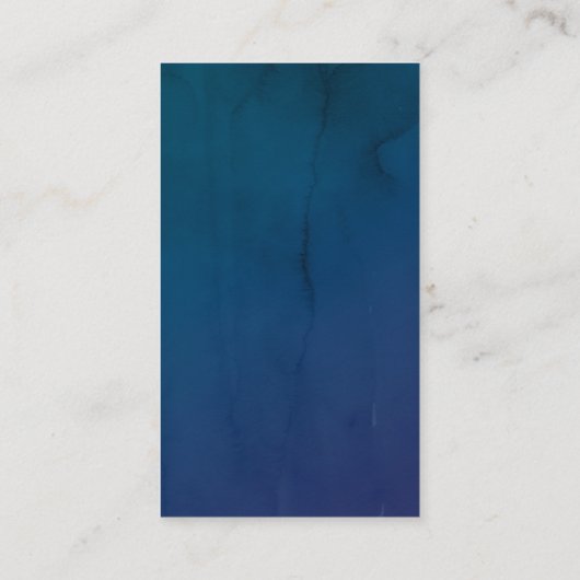 ネイビーブルーと金ゴールドおむつラッフルチケット エンクロージャーカード (裏面)