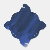 ネイビーブルーと金ゴールド グランジ フェイバーボックス (折り畳みなし)