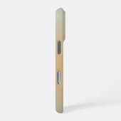 ネイビーブルーのグラデーションのドリームキャッチャー iPhoneケース (右側面)