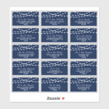 ネイビーブルーのコレクションに結婚ひも灯る