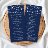 ネイビーブルーのコレクションに結婚ひも灯る プログラム