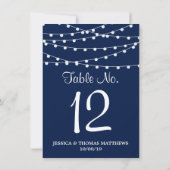 ネイビーブルーのコレクションに結婚ひも灯る 招待状 (裏面)