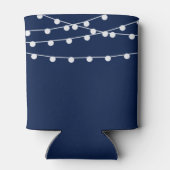 ネイビーブルーのコレクションに結婚ひも灯る 缶クーラー (裏面)