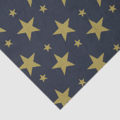 ネイビーブルーのゴールデンスターエレガントズ – とタイムレス 薄葉紙 (詳細)