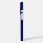 ネイビーブルーのファミリーフォト Case-Mate iPhoneケース (裏面 / 左)