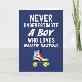 ネイビーブルーのローラー スケート カード 赤ちゃん 男の子 キッズ