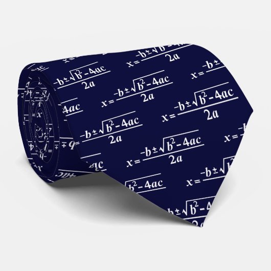 ネイビーブルーの二次公式 ネクタイ (ロール)