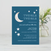 ネイビーブルーの星と月が輝く「Twinkle Little Star Sip See」 (スタンド正面)