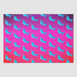 ネイビーブルーの漫画の青いナーホールの模様  薄葉紙