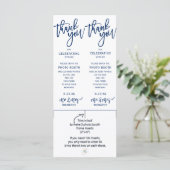 ネイビーブルーの結婚式フォトブースフレーム用インサート (スタンド正面)