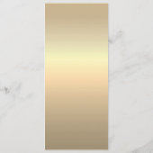 ネイビーブルーの結婚式メニュー メニュー (裏面)