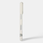 ネイビーブルーの花々 Case-Mate iPhoneケース (裏面 / 右)