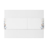 ネイビーブルーアンドダスティーバラ結婚式招待状 招待状ベリーバンド (裏面例)