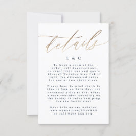 ネイビーブルーインフォアコモデーション結婚金ゴールド 出欠カード