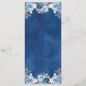 ネイビーブルーウィンタースノーフレークミンス メニュー (裏面)