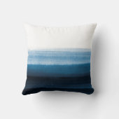 ネイビーブルーウォーターグラデーションカラー クッション (裏面)