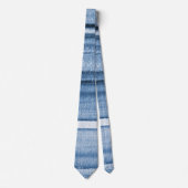 ネイビーブルーウォーターグラデーションカラー ネクタイ (正面)