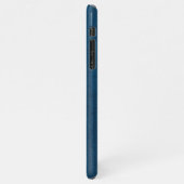 ネイビーブルーウォーターグラデーションカラーiPhoneケースiPhone 11Pr iPhoneケース (左側)