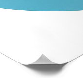 ネイビーブルーオレンジ抽象芸術ボホイラストレーションAIアート ポスター (角)